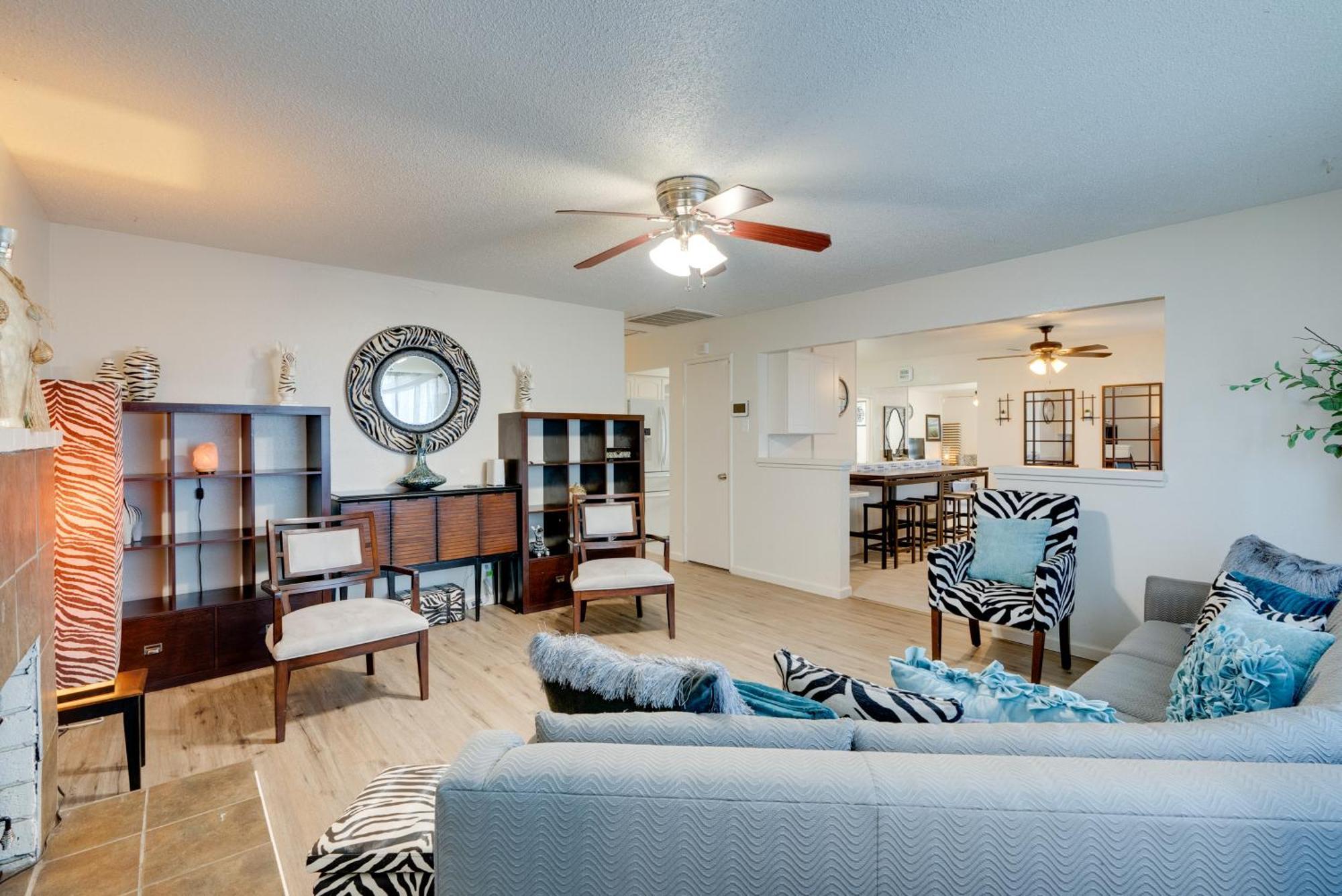 Breezy Fresno Home - Near Airport And Downtown Eksteriør billede