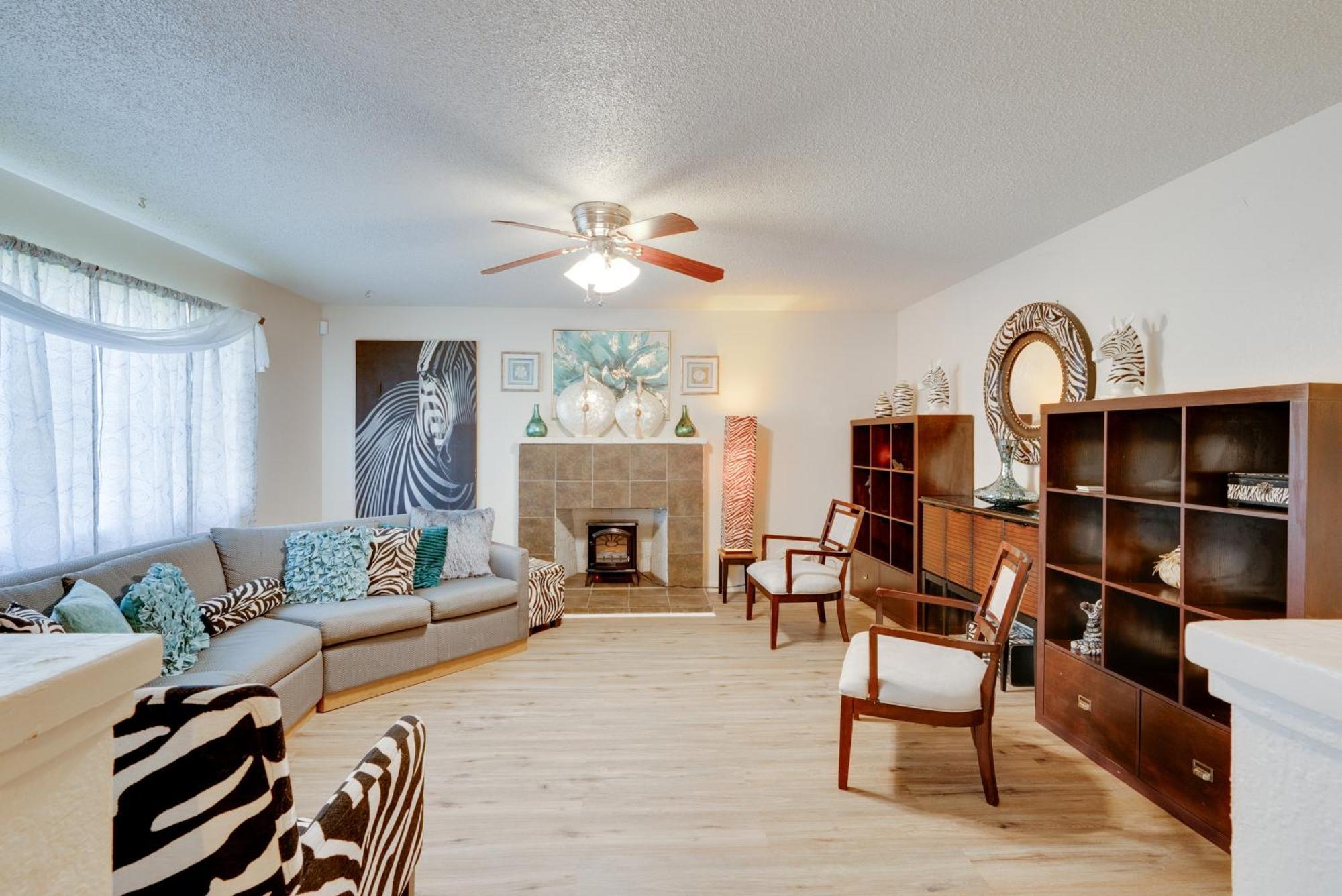 Breezy Fresno Home - Near Airport And Downtown Eksteriør billede